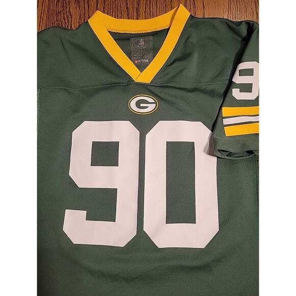 B.J. Raji Green Bay Packers Jersey Youth Size Large 14-16 Football Boys - Picture 3 of 8